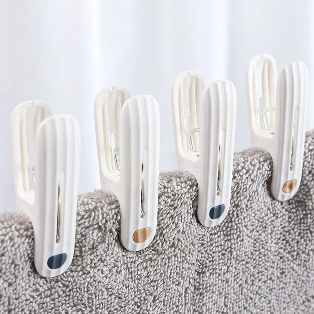 Windproof Clips Plastic Round Smooth Yellow Clothes Drying Clothes Hanger Clothespin Fixed Non-marking Durable
Windproof Clips Plastic Round Smooth Yellow Clothes Drying Clothes Hanger Clothespin Fixed Non-marking Durable