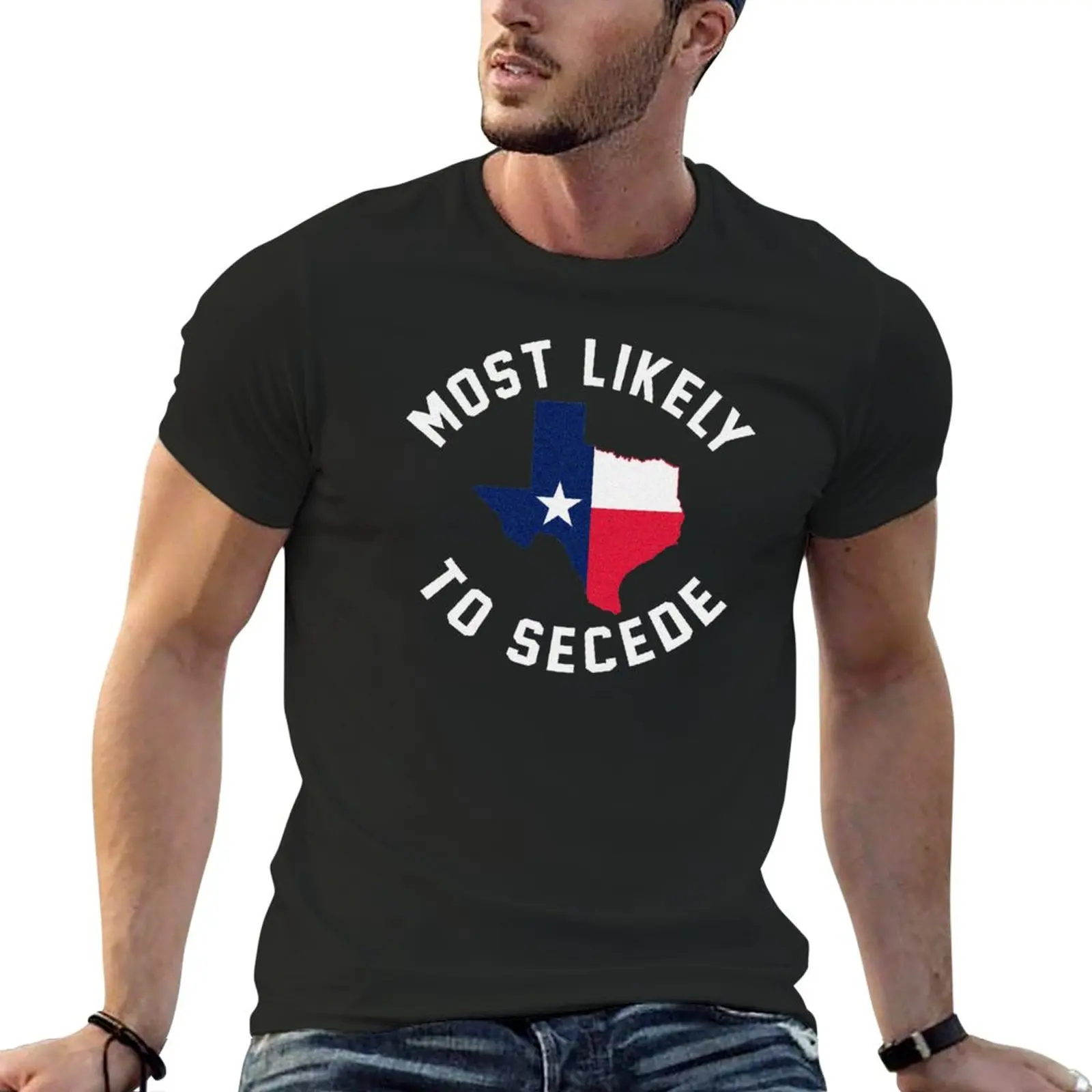 New Texas Most Likely To Secede T-Shirt anime boys white t shirts mens graphic t-shirts pack
New Texas Most Likely To Secede T-Shirt anime boys white t shirts mens graphic t-shirts pack