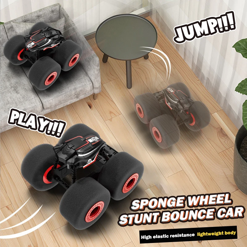 Sponge Wheel Light Body Stunt Bounce Car Flexible Obstacle Avoidance Strong Crashworthiness Kids' Competitive Climbing Car Toys
Sponge Wheel Light Body Stunt Bounce Car Flexible Obstacle Avoidance Strong Crashworthiness Kids' Competitive Climbing Car Toys