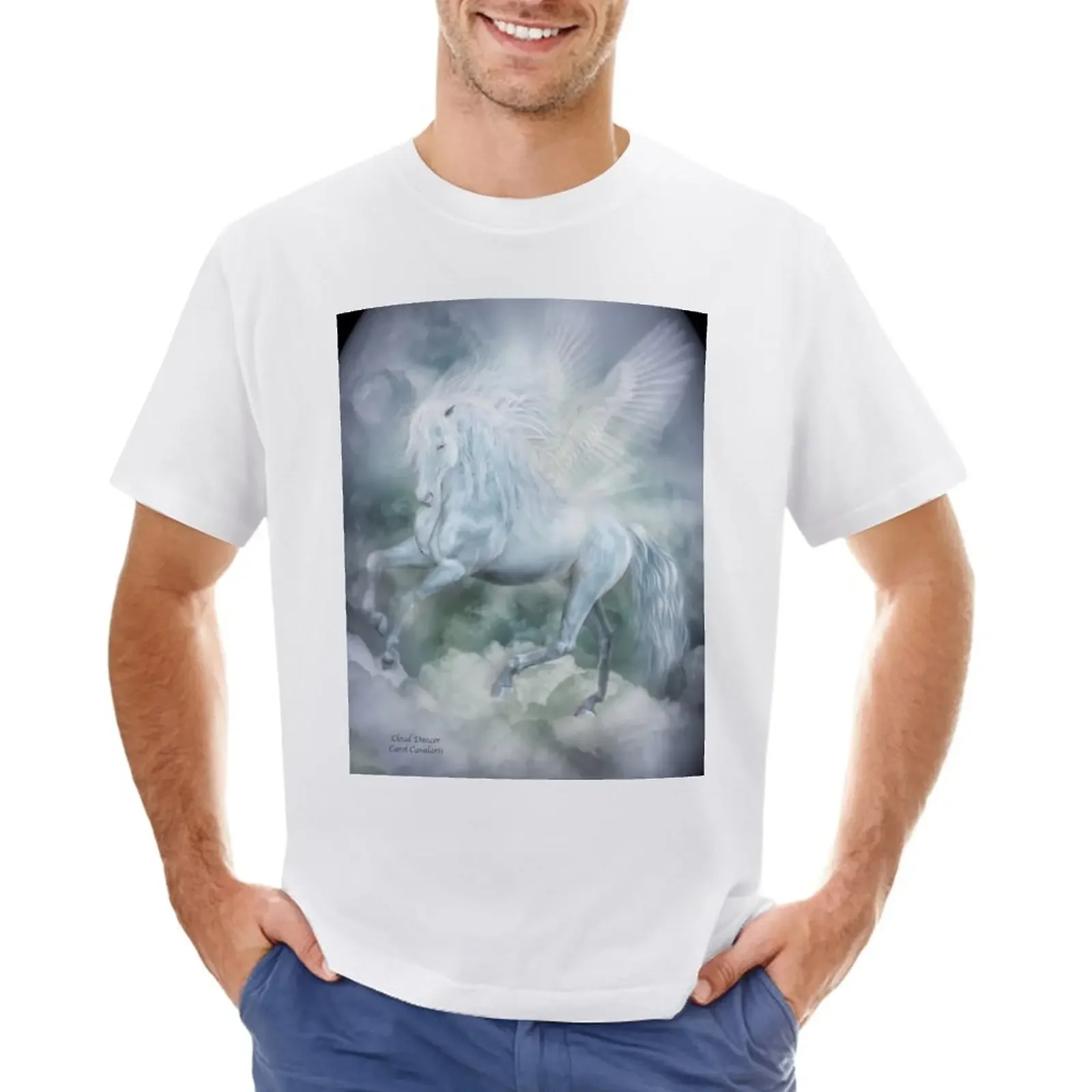 

Cloud Dancer T-Shirt oversizeds customs animal prinfor boys mens clothing