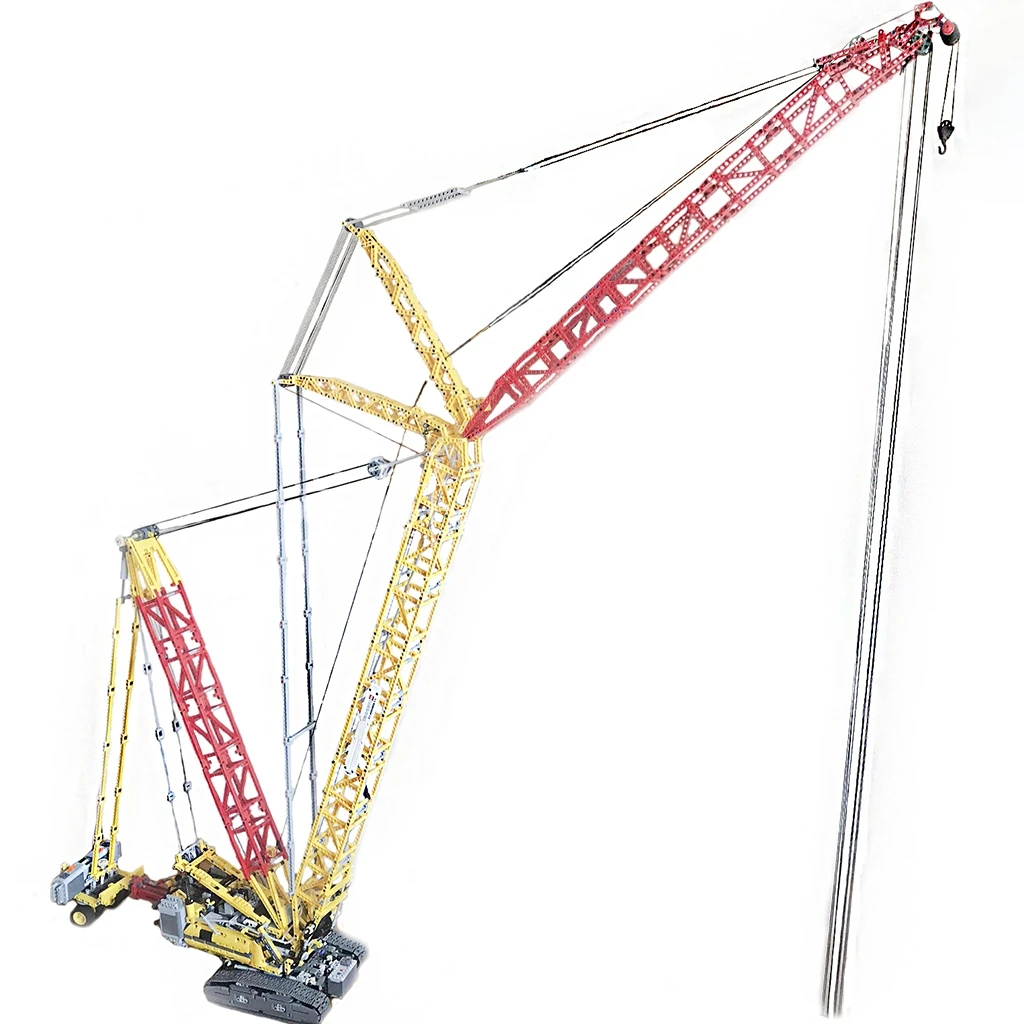 MOC-18838 Liebherr LR 11000 Crawler Crane Building Block Model Spliced Electric Toy Puzzle Kids Gift
MOC-18838 Liebherr LR 11000 Crawler Crane Building Block Model Spliced Electric Toy Puzzle Kids Gift