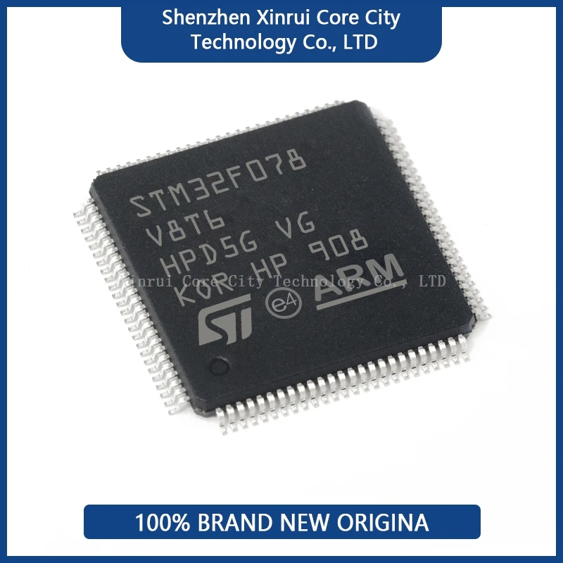 100% IC STM32F078VBT6 STM32F078 STM32F MCU Original Assembled Real ProductProgrammable Microcontroller Module Chips
100% IC STM32F078VBT6 STM32F078 STM32F MCU Original Assembled Real ProductProgrammable Microcontroller Module Chips