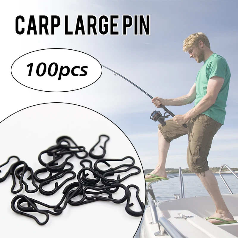 100Pcs Fishing Snap Clips Accessories Speed Links Swivel Quick Change Carp Terminal Tackle Library Fishing Group Connector
100Pcs Fishing Snap Clips Accessories Speed Links Swivel Quick Change Carp Terminal Tackle Library Fishing Group Connector