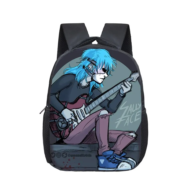 12 Inch Game Sally Face School Bag Kindergarten School Backpack Fashion Toddler Boy Girl Bookbags Shoulder Bag Mochila
12 Inch Game Sally Face School Bag Kindergarten School Backpack Fashion Toddler Boy Girl Bookbags Shoulder Bag Mochila