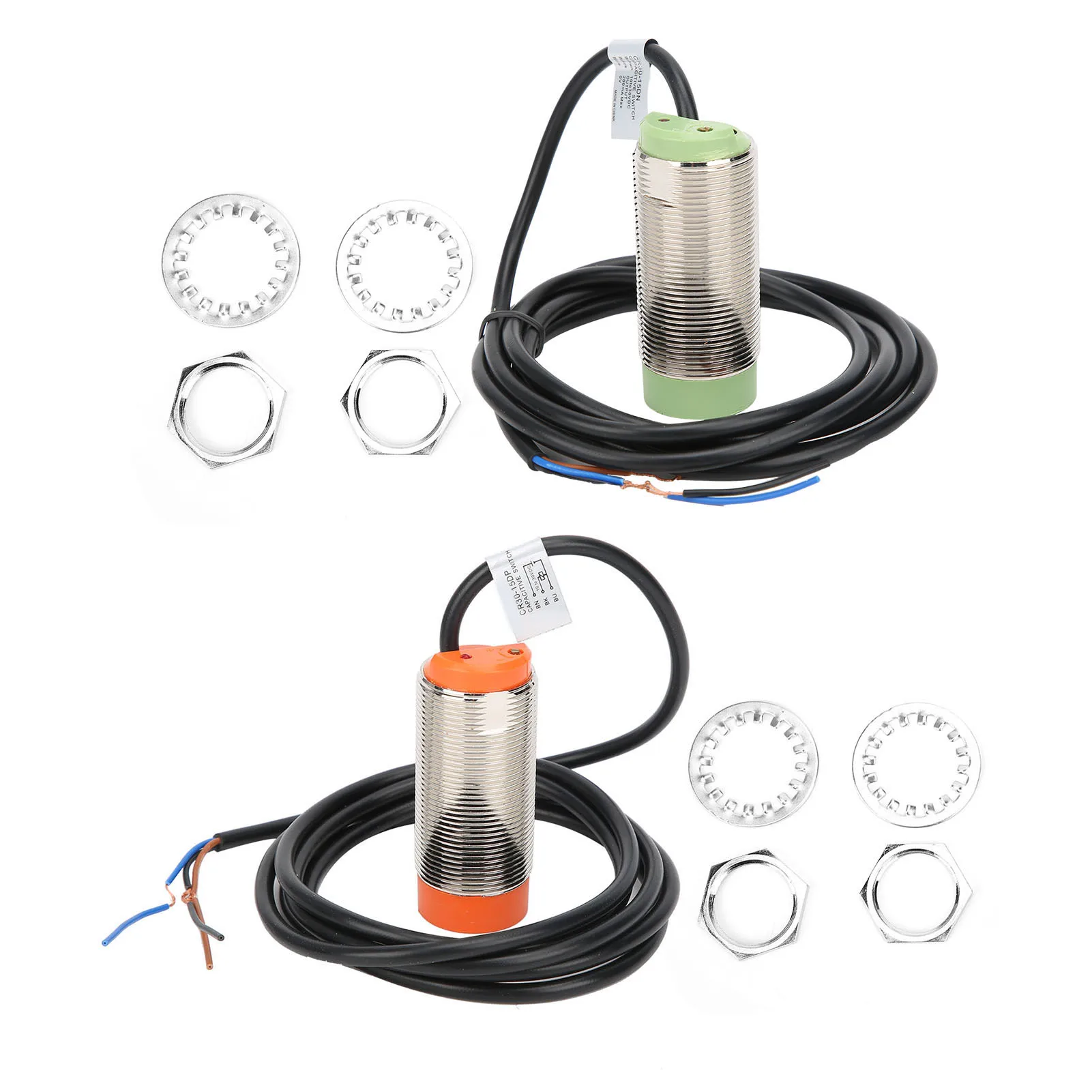 BERM Proximity Switch Cylindrical Normally Open Sensor with 1.2Meter Cable 10‑30VDC
BERM Proximity Switch Cylindrical Normally Open Sensor with 1.2Meter Cable 10‑30VDC