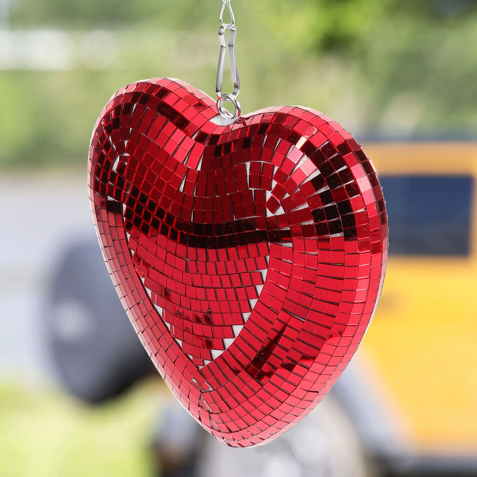 Disco Ball Heart Shaped Reflective Hanging Retro Lights Valentines Day Table Desk Room Home Bar Ktv Pink 
Disco Ball Heart Shaped Reflective Hanging Retro Lights Valentines Day Table Desk Room Home Bar Ktv Pink