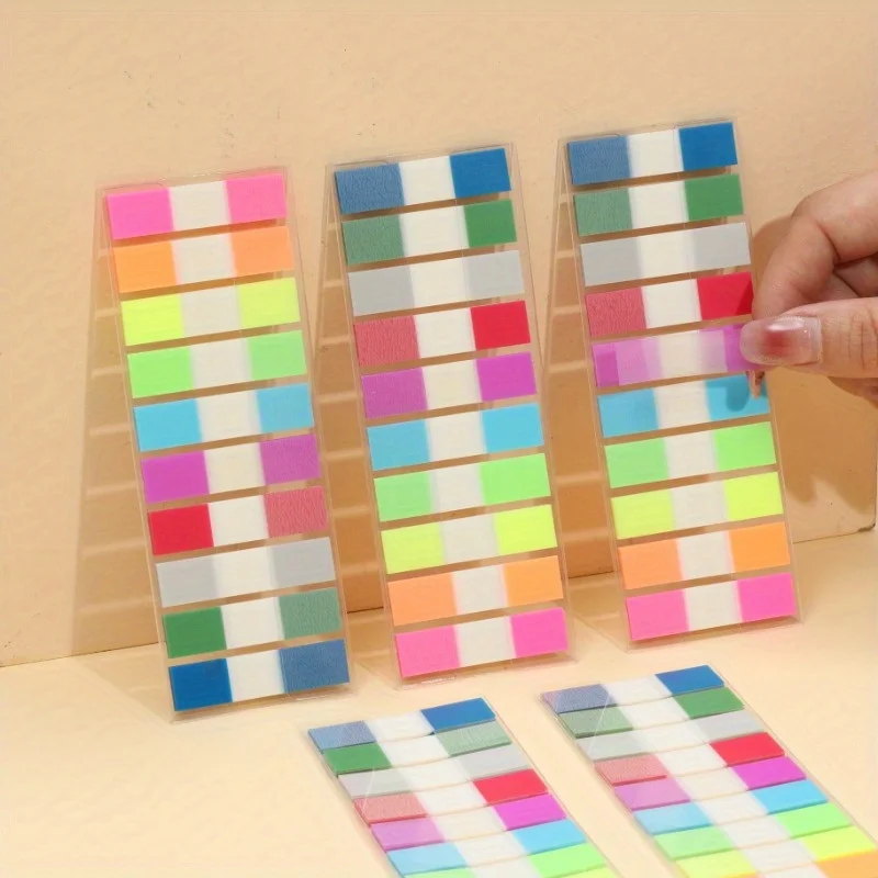 10 Color Index Tabs Self Adhesive Page Markers Transparent Waterproof Sticky Notes Classify Files Flags Planner Stickers
10 Color Index Tabs Self Adhesive Page Markers Transparent Waterproof Sticky Notes Classify Files Flags Planner Stickers