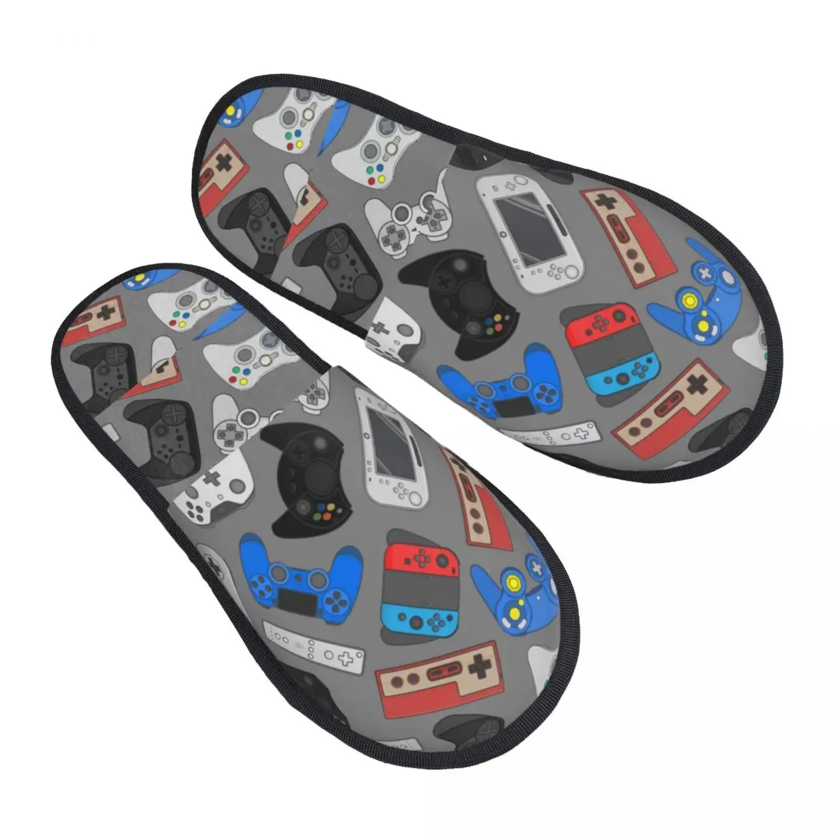 Video Game Controller Slippers Anti-skid Gamer Gaming Console Gamepad Soft Memory Foam Slides Bedroom
Video Game Controller Slippers Anti-skid Gamer Gaming Console Gamepad Soft Memory Foam Slides Bedroom