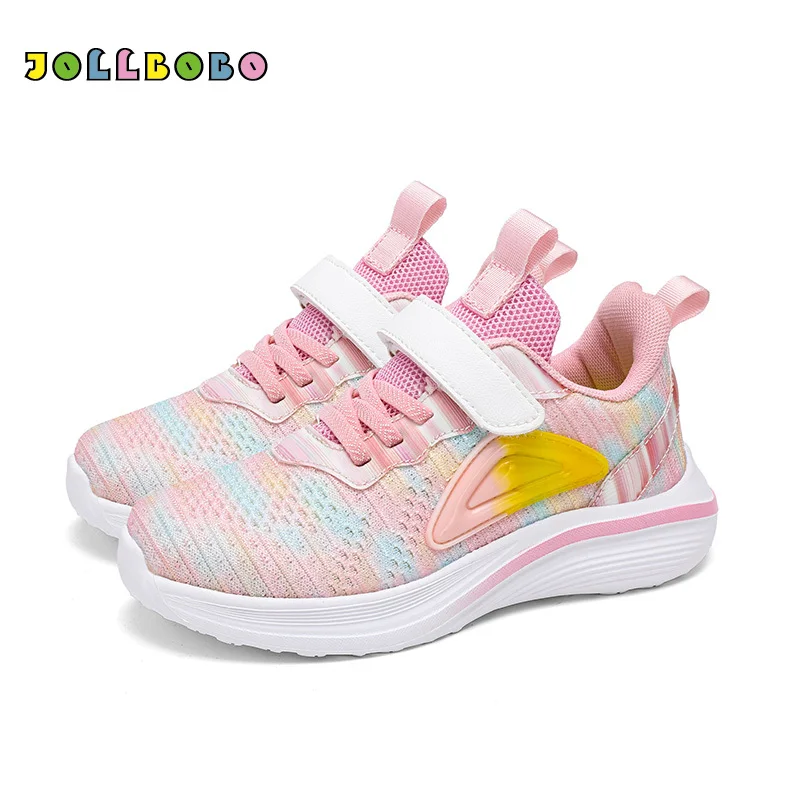 Girls Sneakers Kids Knitted Mesh Sports Shoes Breathable Lightweight Running Shoes for Kids Fashion Athletic Casual Shoes
Girls Sneakers Kids Knitted Mesh Sports Shoes Breathable Lightweight Running Shoes for Kids Fashion Athletic Casual Shoes