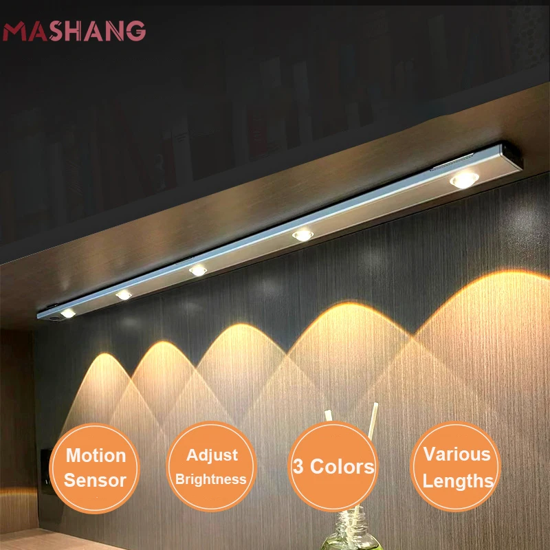 2022 Ultra Thin Kitchen Led Light Motion Sensor Under Cabinet Lights Bedroom Night Light for Closets Wardrobe Indoor Lighting
2022 Ultra Thin Kitchen Led Light Motion Sensor Under Cabinet Lights Bedroom Night Light for Closets Wardrobe Indoor Lighting
