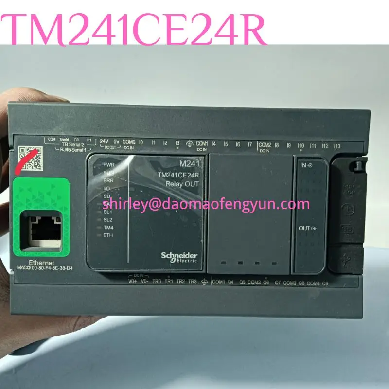 Программируемый Модуль контроллера TM241CE24R PLC б/у, оригинальная разборка
Программируемый Модуль контроллера TM241CE24R PLC б/у, оригинальная разборка