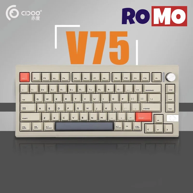 Беспроводная механическая клавиатура с ЧПУ CIDOO V75 Pro, режим Thri, горячая замена, Офисная Клавиатура с прокладкой, RGB, 81 клавиша через игровую клавиатуру
Беспроводная механическая клавиатура с ЧПУ CIDOO V75 Pro, режим Thri, горячая замена, Офисная Клавиатура с прокладкой, RGB, 81 клавиша через игровую клавиатуру