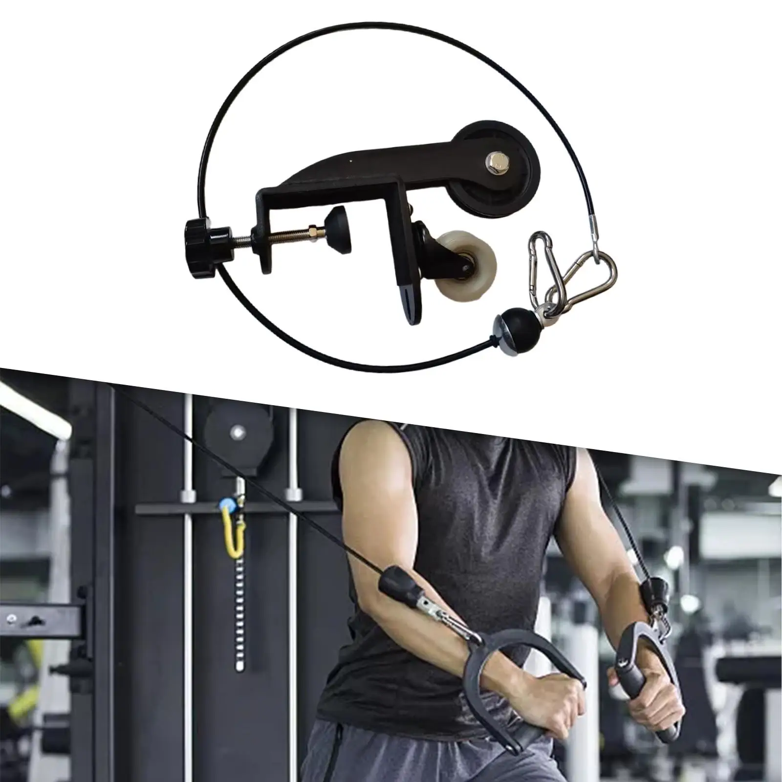 

Wrist Exerciser Exercise Home Gym Fitness Forearm Workout for Arm Wrestling Enthusiasts Adults Indoor Lifting Trainers Hand
