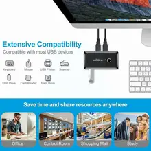 1pcs Usb Switch Usb 3.0/2.0 Switcher 2 Port Pcs Sharing 4 Devices For Keyboard Mouse Printer Monitor Usb 2.0 3.0 Switch Sel Y5j8
1pcs Usb Switch Usb 3.0/2.0 Switcher 2 Port Pcs Sharing 4 Devices For Keyboard Mouse Printer Monitor Usb 2.0 3.0 Switch Sel Y5j8