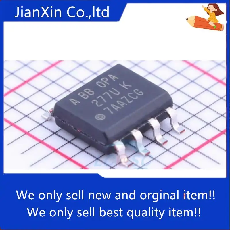 10pcs 100% orginal new OPA277UA OPA277 277U SOP-8 Precision Operational Amplifier
10pcs 100% orginal new OPA277UA OPA277 277U SOP-8 Precision Operational Amplifier
