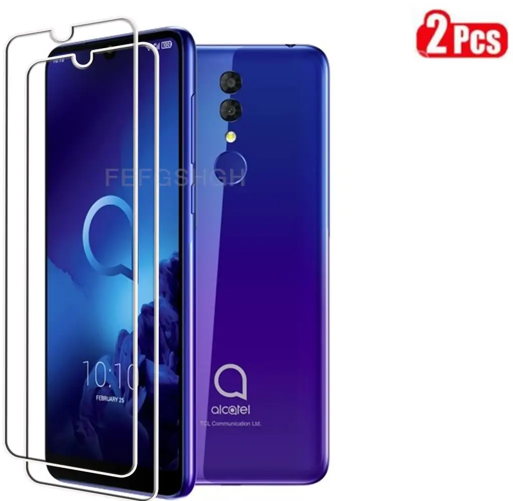 

9H HD Protective Tempered Glass For Alcatel 3 3L 2019 5.94" 2019 5053K 5053Y 5039D 5039U Screen Protector Protection Cover Film