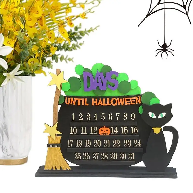 Halloween Advent Calendar Blind Box Gift Wooden Cat Broom Countdown Ornament Hanging Wall Reminder Kids Cute Desktop Decoration
Halloween Advent Calendar Blind Box Gift Wooden Cat Broom Countdown Ornament Hanging Wall Reminder Kids Cute Desktop Decoration
