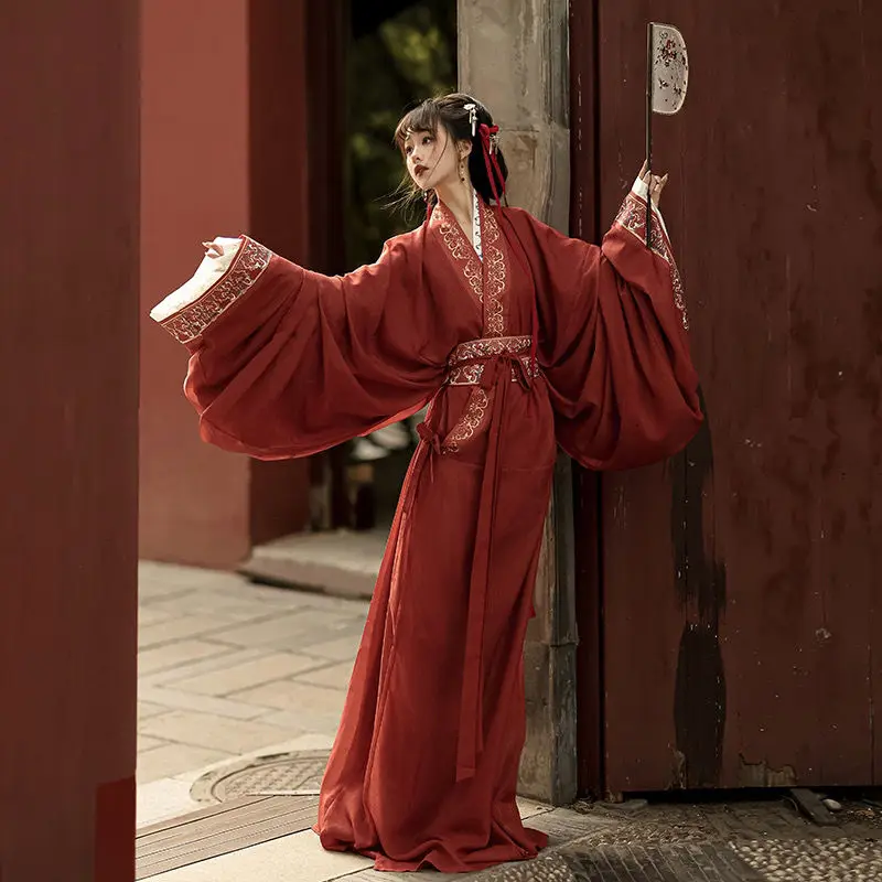 2024 ancient weijin wedding fairy hanfu dress women chinese style traditional dance red cosplay costumes vintage robe sets
2024 ancient weijin wedding fairy hanfu dress women chinese style traditional dance red cosplay costumes vintage robe sets