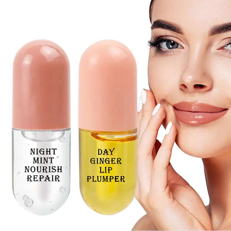 

Lip Enhancer Lip Plumper With Ginger Mint Extracts And Vitamin E Lip Care Serums For Hydrating Plump Reduce Fine Lines Increased