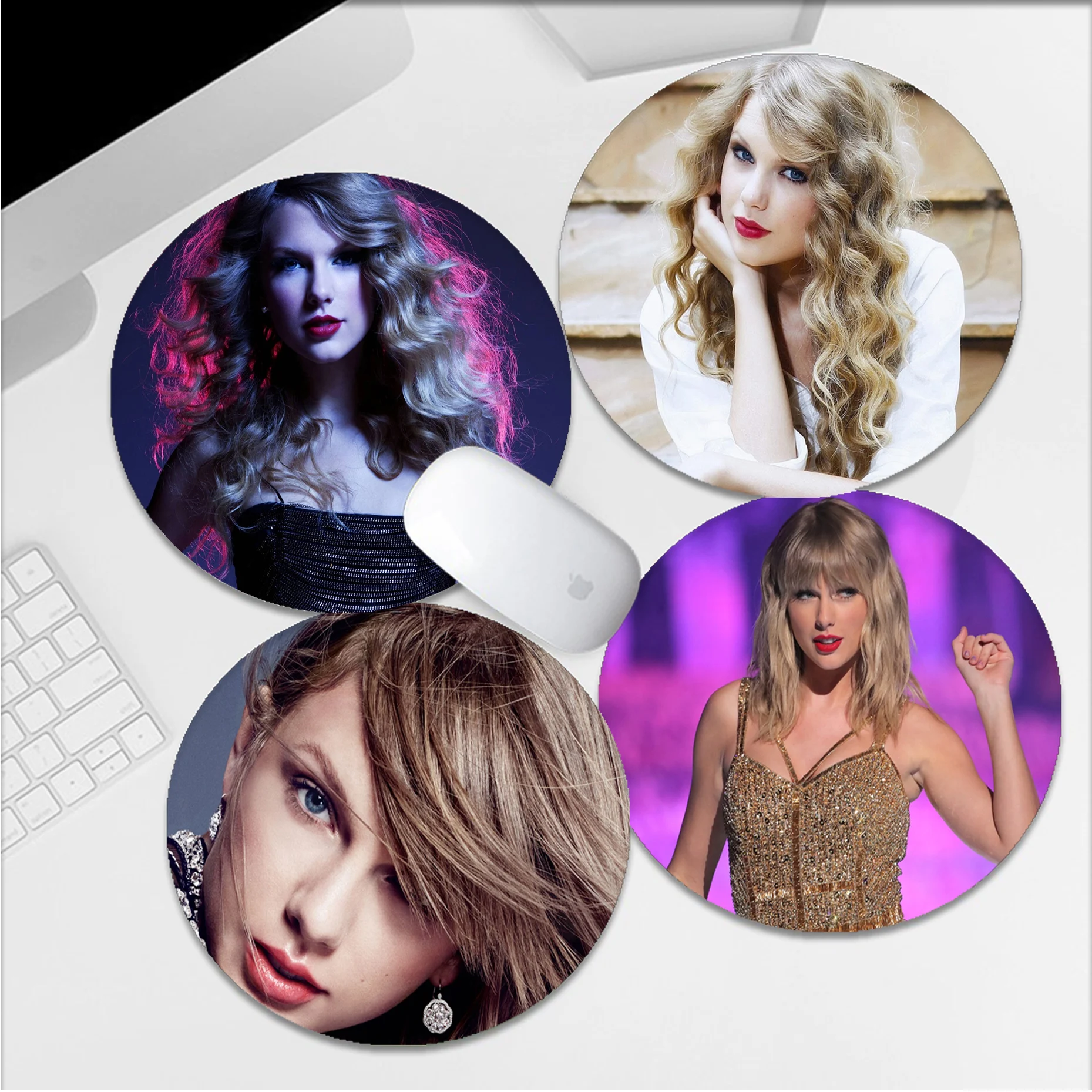 Sexy Singer Taylor Swifts Mousepad Round Custom Skin Office Computer Desk Mat Table Keyboard Mouse Pad Laptop Cushion Non-slip
Sexy Singer Taylor Swifts Mousepad Round Custom Skin Office Computer Desk Mat Table Keyboard Mouse Pad Laptop Cushion Non-slip