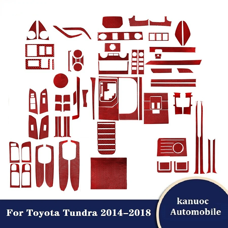 Красные наклейки из углеродного волокна для Toyota Tundra 2014, 2015, 2016, 2017, 2018, декоративные аксессуары для салона автомобиля
Красные наклейки из углеродного волокна для Toyota Tundra 2014, 2015, 2016, 2017, 2018, декоративные аксессуары для салона автомобиля