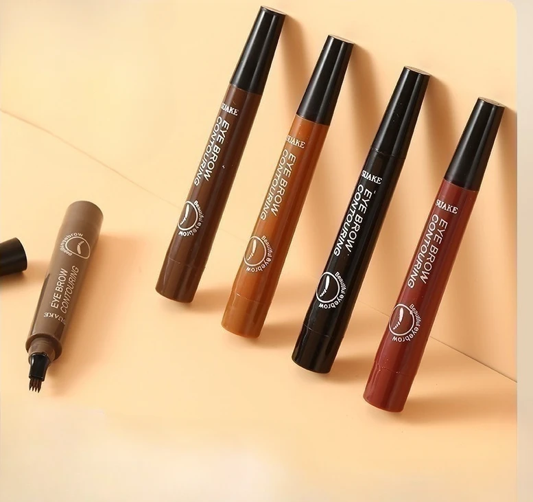 1PC 4 Forks Eyebrow Pencil Waterproof Sweat Resistant And Non Fading Persistent Nature Dark Brown Eyebrow Pencil Cosmetics
1PC 4 Forks Eyebrow Pencil Waterproof Sweat Resistant And Non Fading Persistent Nature Dark Brown Eyebrow Pencil Cosmetics