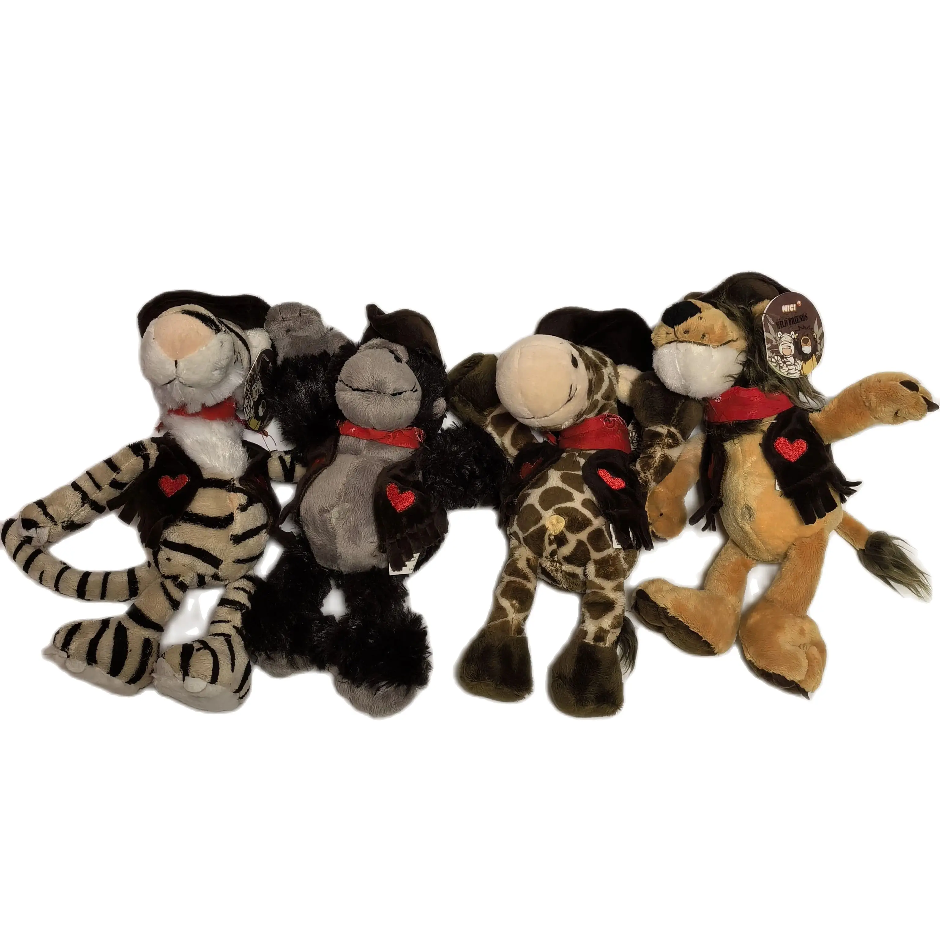 25cm Lovely Forest Animal Stuffed Jungle Toy Tiger lion orangutan giraffe Children Gift Claw Machine Doll Wedding Throw Doll
25cm Lovely Forest Animal Stuffed Jungle Toy Tiger lion orangutan giraffe Children Gift Claw Machine Doll Wedding Throw Doll