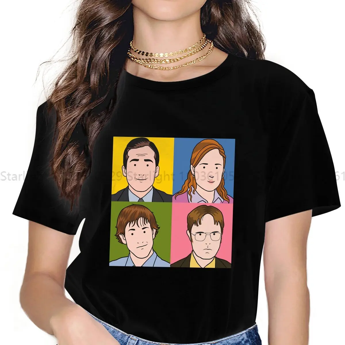 The Best Women's TShirt The Office Girls Y2k Graphic Tops O-neck Polyester Female T Shirt Humor Gift
The Best Women's TShirt The Office Girls Y2k Graphic Tops O-neck Polyester Female T Shirt Humor Gift