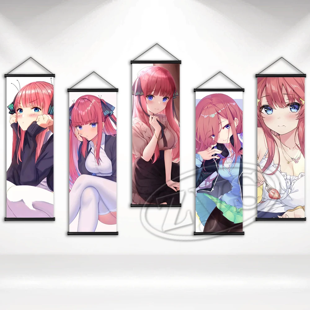 Canvas Painting The Quintessential Quintuplets Poster Hanging Scrolls HD Classic Art Prints Home Children's Room Wall Picture
Canvas Painting The Quintessential Quintuplets Poster Hanging Scrolls HD Classic Art Prints Home Children's Room Wall Picture