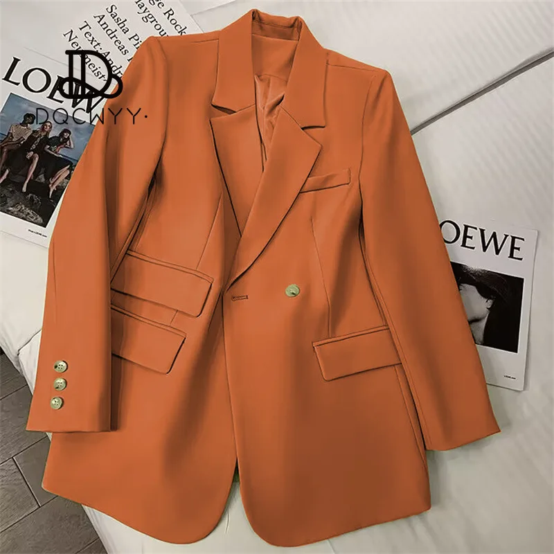 Women's Jacket Casual Small Blazer Coat Spring New Korean Fashion Solid Color Tops Temperament Office Blazer Lady Woman Clothing
Women's Jacket Casual Small Blazer Coat Spring New Korean Fashion Solid Color Tops Temperament Office Blazer Lady Woman Clothing