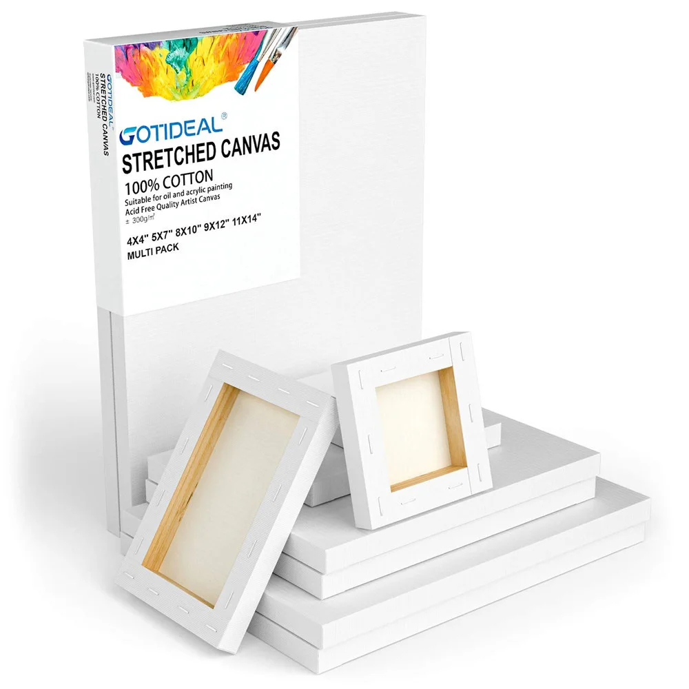 1pc White Blank Square Artist Canvas Wooden Board Frame 100% Cotton Artist Canvas Boards for Oil Painting Acrylic Watercolor
1pc White Blank Square Artist Canvas Wooden Board Frame 100% Cotton Artist Canvas Boards for Oil Painting Acrylic Watercolor