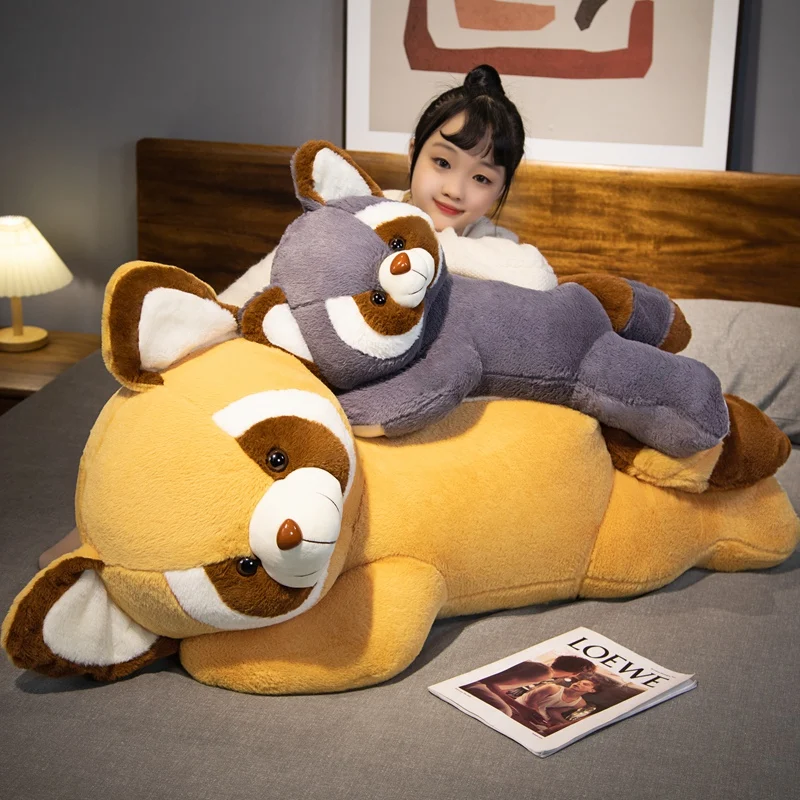 Lovely Raccoon Plush Doll Cartoon Toy for Kid Stuffed Animals Soft Baby Sleeping Pillow Room Decor Cute Bear Cushion Girl Gift
Lovely Raccoon Plush Doll Cartoon Toy for Kid Stuffed Animals Soft Baby Sleeping Pillow Room Decor Cute Bear Cushion Girl Gift