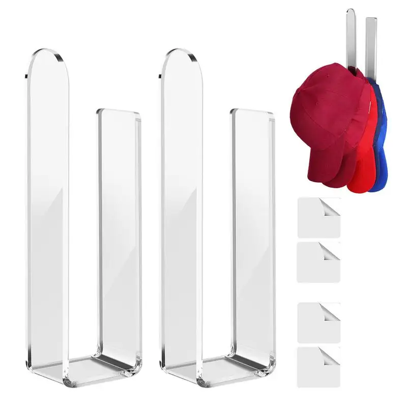 2pcs Wall Mounted Hat Rack Acrylic Hat Stand Storage Rack Baseball Fisherman Hats Shelf Showcase Round Clear Display Riser
2pcs Wall Mounted Hat Rack Acrylic Hat Stand Storage Rack Baseball Fisherman Hats Shelf Showcase Round Clear Display Riser