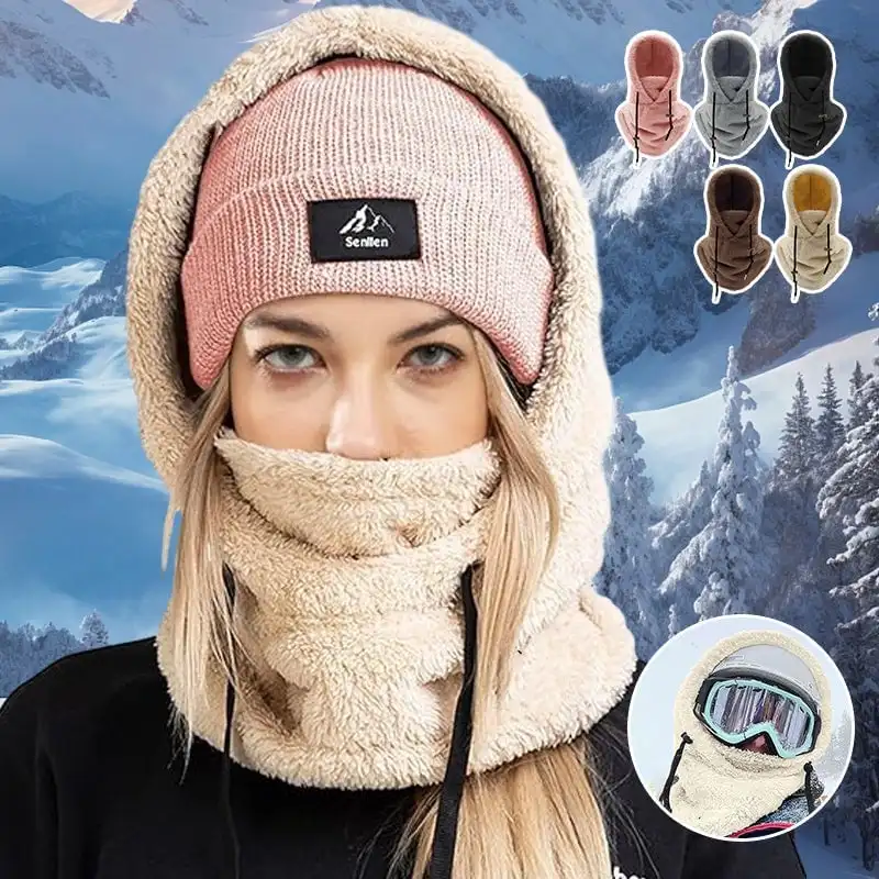 Sherpa Hooded Ski Riding Masks Winter Hat Windproof Full Face Ski Mask Caps Men Bonnets for Women Man Lined Hood Face Mask
Sherpa Hooded Ski Riding Masks Winter Hat Windproof Full Face Ski Mask Caps Men Bonnets for Women Man Lined Hood Face Mask