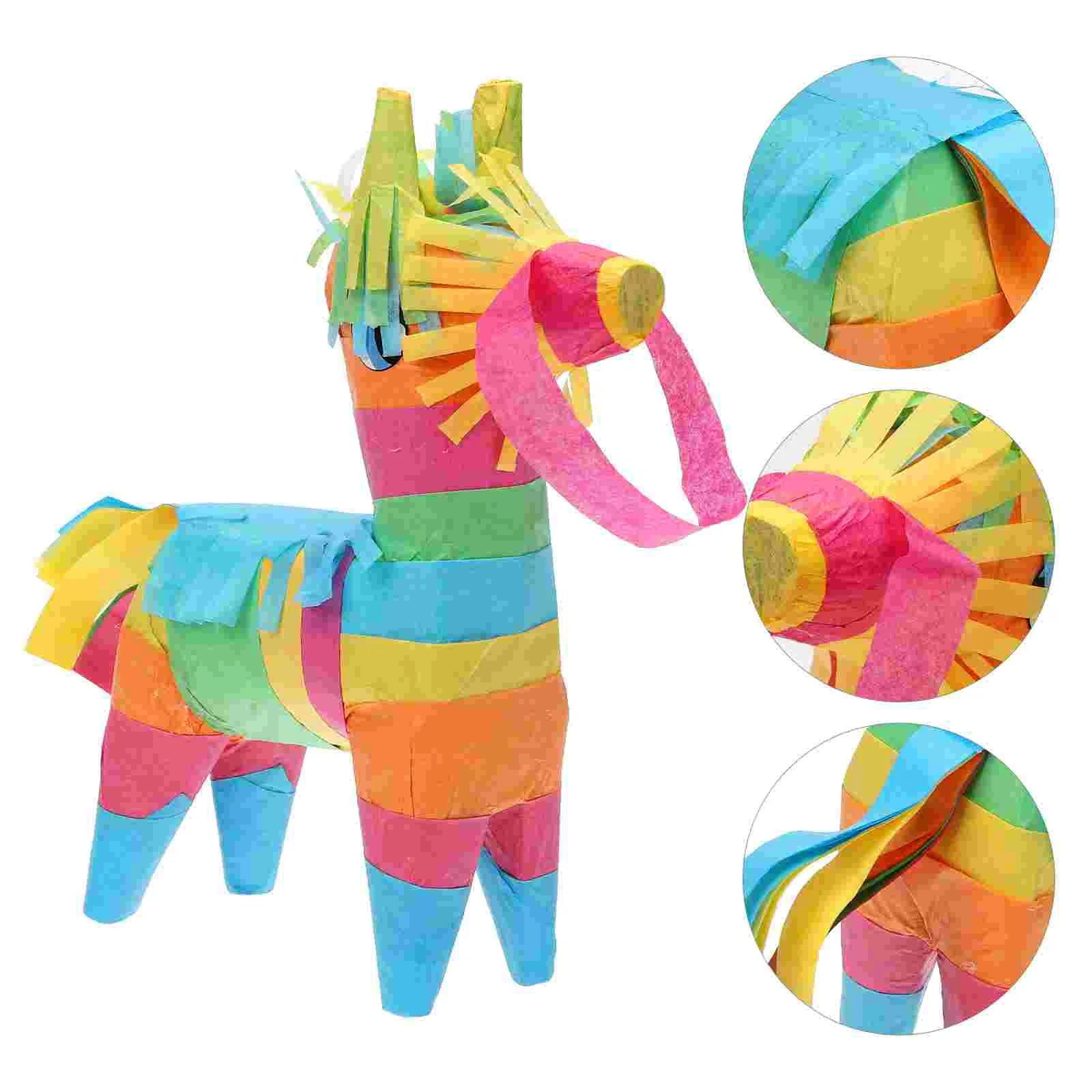 

Mexican Pinata Festival Toy Fiesta Handmade Paper Colorful Traditional Party for Toys