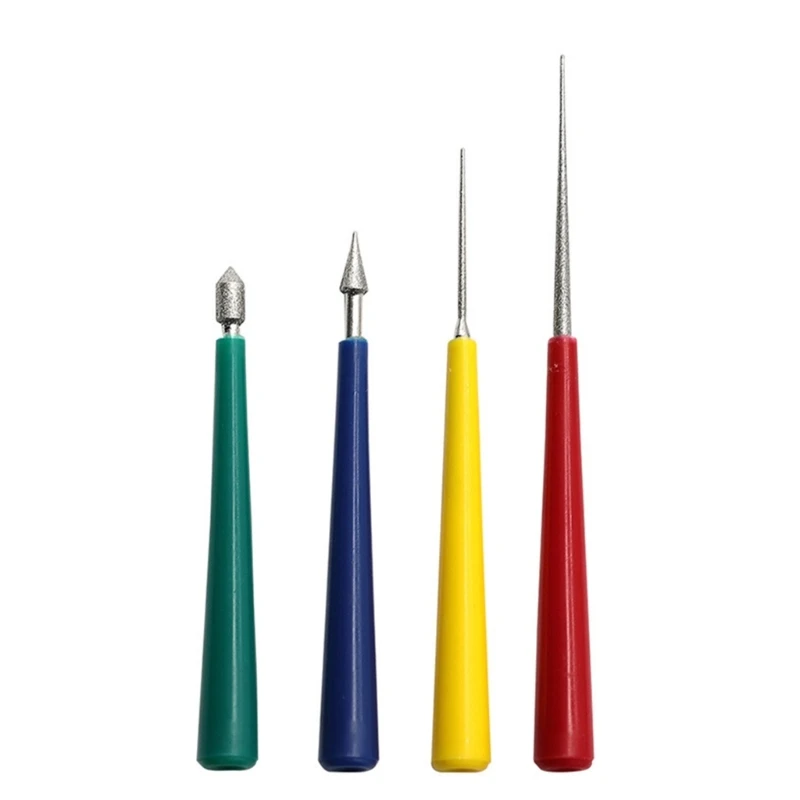 Handy Jewelry Hole Widening Tipped Bead Reamer Enhances Holes in Beads and Gemstones 4 Sizes Provided Drop Shipping
Handy Jewelry Hole Widening Tipped Bead Reamer Enhances Holes in Beads and Gemstones 4 Sizes Provided Drop Shipping