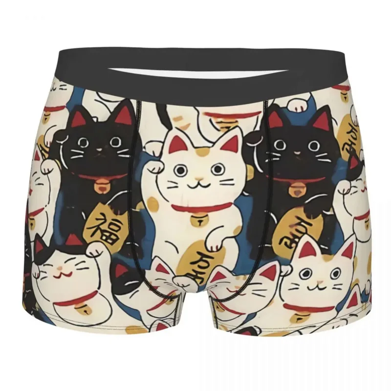 BLACK AND WHITE MANEKI NEKO Pattern Underpants Cotton Panties Male Underwear Comfortable Shorts Boxer Briefs
BLACK AND WHITE MANEKI NEKO Pattern Underpants Cotton Panties Male Underwear Comfortable Shorts Boxer Briefs