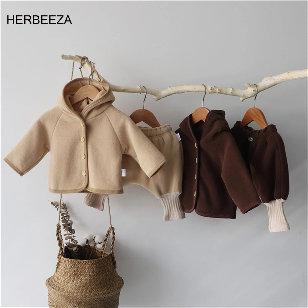 Autumn Winter Warm Baby Clothes Set Kids Boys Hooded Clothing Fleece Casual Toddler Baby Costume Homely Kids Costume 0-18Month
Autumn Winter Warm Baby Clothes Set Kids Boys Hooded Clothing Fleece Casual Toddler Baby Costume Homely Kids Costume 0-18Month