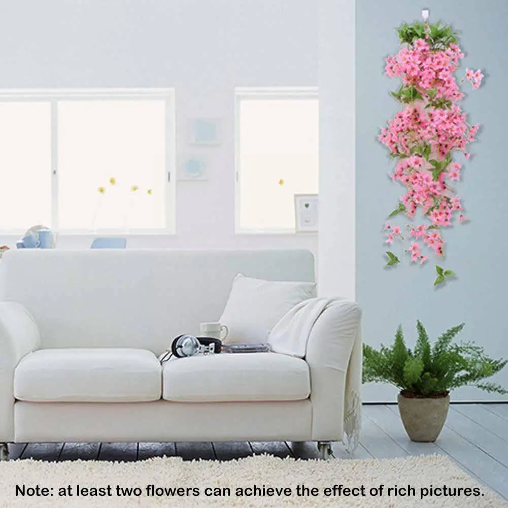 Artificial Winter Jasmine Wall Hanging Living Room Indoor Orchid False Hanging Hanging Decoration Vine Vine Green Wall Flow G2P9
Artificial Winter Jasmine Wall Hanging Living Room Indoor Orchid False Hanging Hanging Decoration Vine Vine Green Wall Flow G2P9