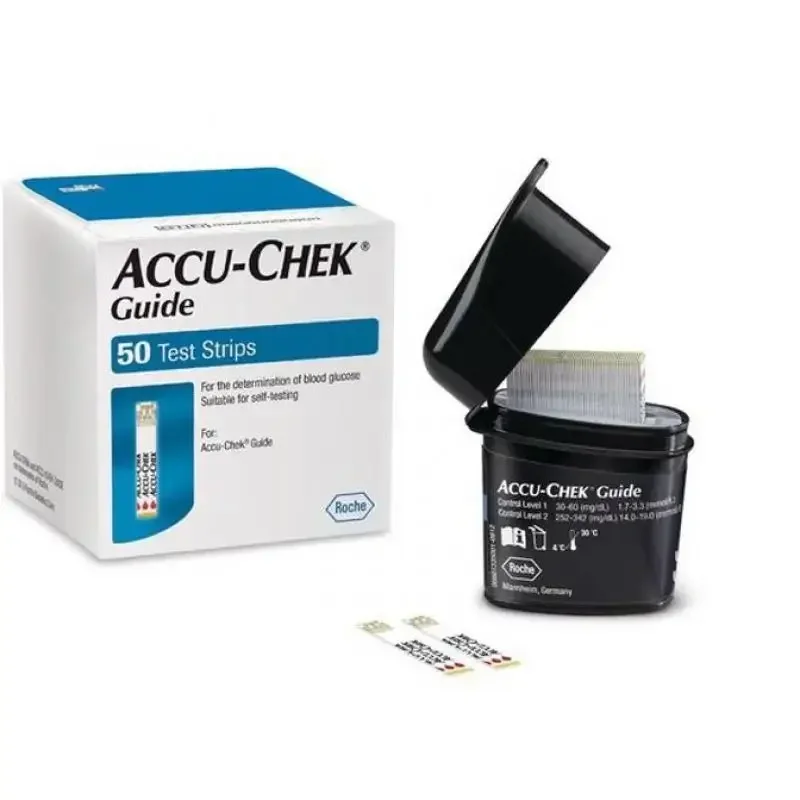 

Accu-Chek Guide Blood Glucose Test Strips 50/100pcs diabetes Test Strips medical-devices medical accessories equipment