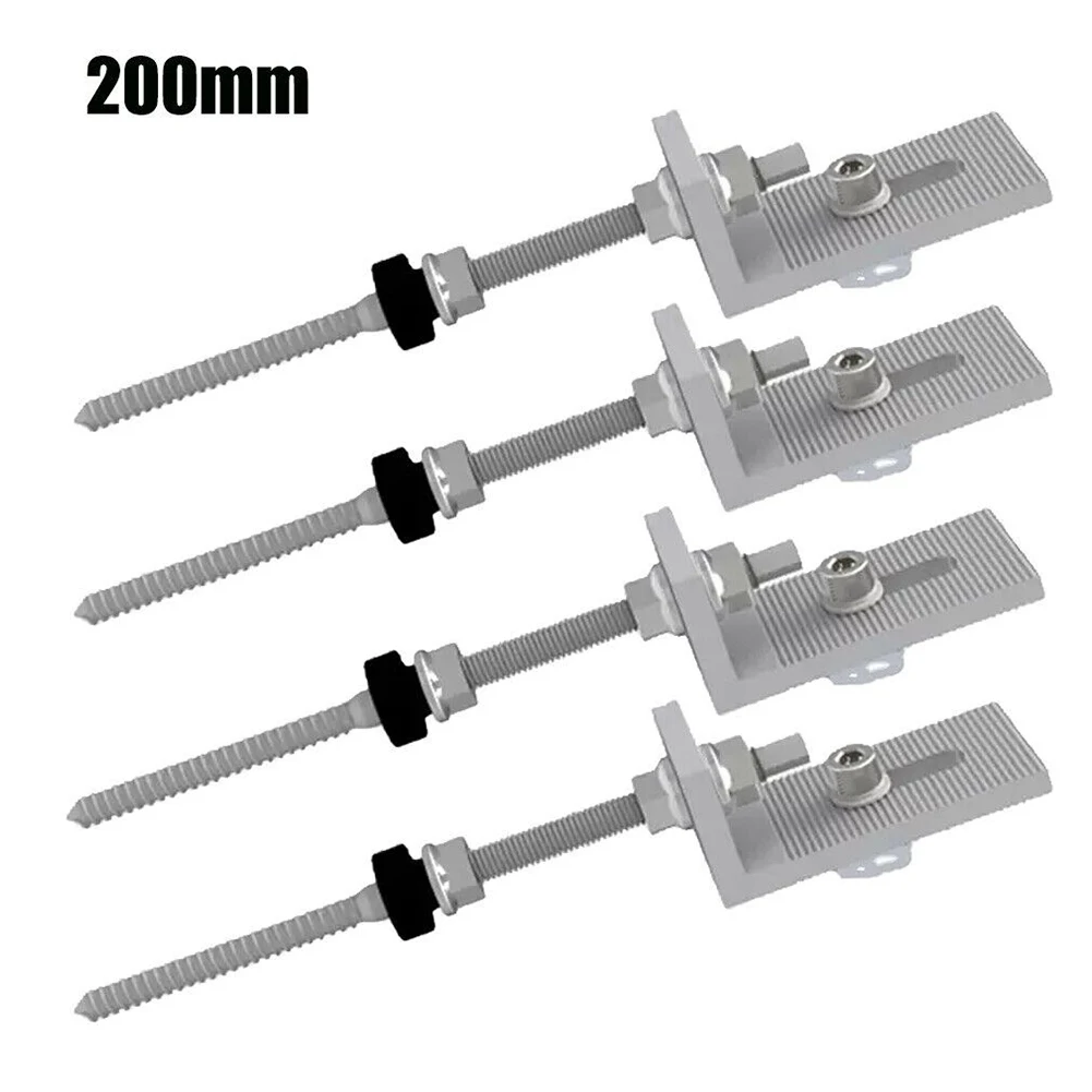 Brackets Pole Screws With +stainless Steel 200/250mm 4 Sets Aluminium Alloy L Angle M10 Roof Fixture Sheet Metal
Brackets Pole Screws With +stainless Steel 200/250mm 4 Sets Aluminium Alloy L Angle M10 Roof Fixture Sheet Metal