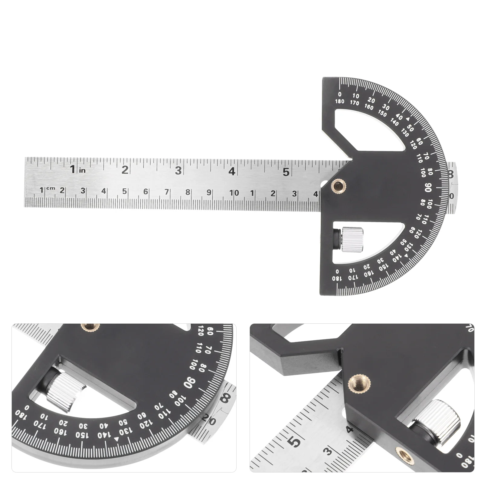 1 Set Multi-function Angle Measure Tool Woodworker T Square Angel Finer Metal Ruler Tool
1 Set Multi-function Angle Measure Tool Woodworker T Square Angel Finer Metal Ruler Tool