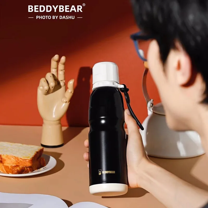 BEDDYBEAR Cup with Sports Bottle Thermal Insulation Cold Cup Outdoor Travel Sports Water Cup Thermos Thermos Cup Mug Cup Swig
BEDDYBEAR Cup with Sports Bottle Thermal Insulation Cold Cup Outdoor Travel Sports Water Cup Thermos Thermos Cup Mug Cup Swig