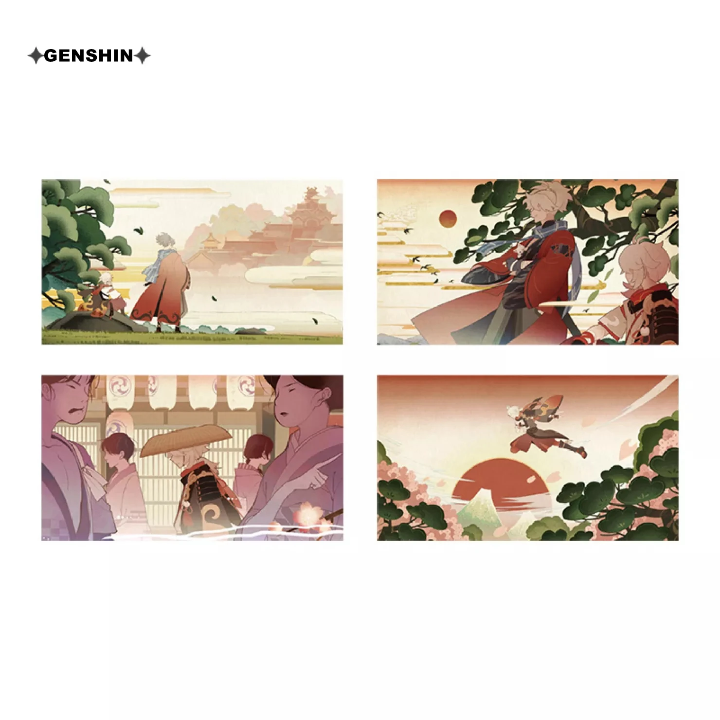 Anime Game Cosplay Accessories Genshin Impact Kaedehara Kazuha Chasing Light Theme Postcard Festivals Gifts Collectibles Cards
Anime Game Cosplay Accessories Genshin Impact Kaedehara Kazuha Chasing Light Theme Postcard Festivals Gifts Collectibles Cards