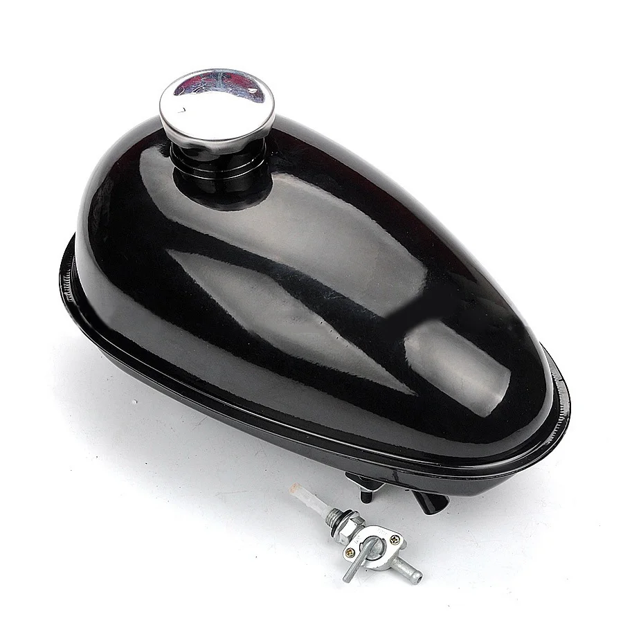 Accessory Motorcycle gas tank For Motorized Bicycle Bike Fuel Metal Petrol With Cap Parts Switch New Practical
Accessory Motorcycle gas tank For Motorized Bicycle Bike Fuel Metal Petrol With Cap Parts Switch New Practical