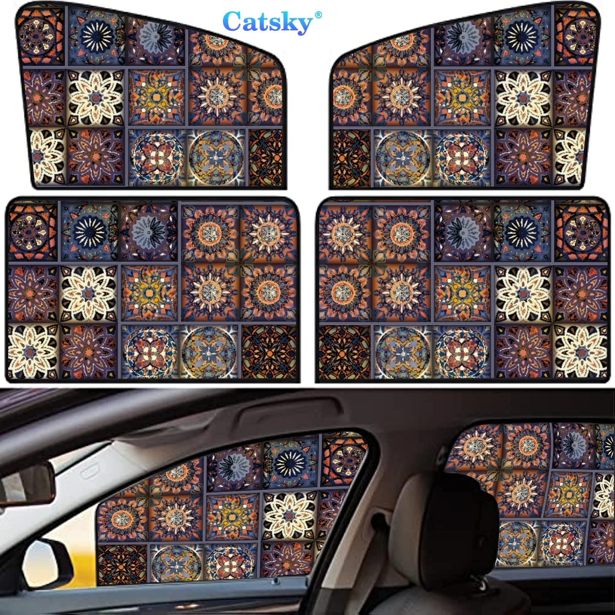 4 Pieces Privacy Car Window Sun Shades Magnetic Blackout Car Window Covers Car Curtains Car Window Sun Shades Covers Auto
4 Pieces Privacy Car Window Sun Shades Magnetic Blackout Car Window Covers Car Curtains Car Window Sun Shades Covers Auto