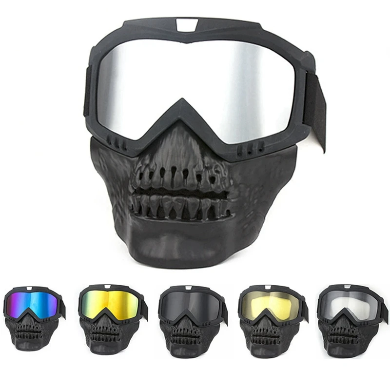 Outdoor Cycling Goggles Mask UV Proof Windproof Anti-Fog Protective Detachable Adjustable Tactical Glasses Mask CS/Paintball
Outdoor Cycling Goggles Mask UV Proof Windproof Anti-Fog Protective Detachable Adjustable Tactical Glasses Mask CS/Paintball
