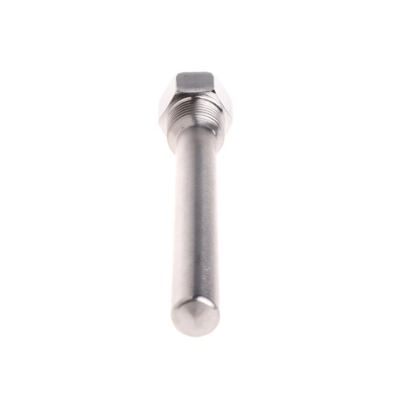 X37E Stainless Steel Thermowell 1/2" NPT Threads 130mm Long For Temperature Sensors
X37E Stainless Steel Thermowell 1/2" NPT Threads 130mm Long For Temperature Sensors