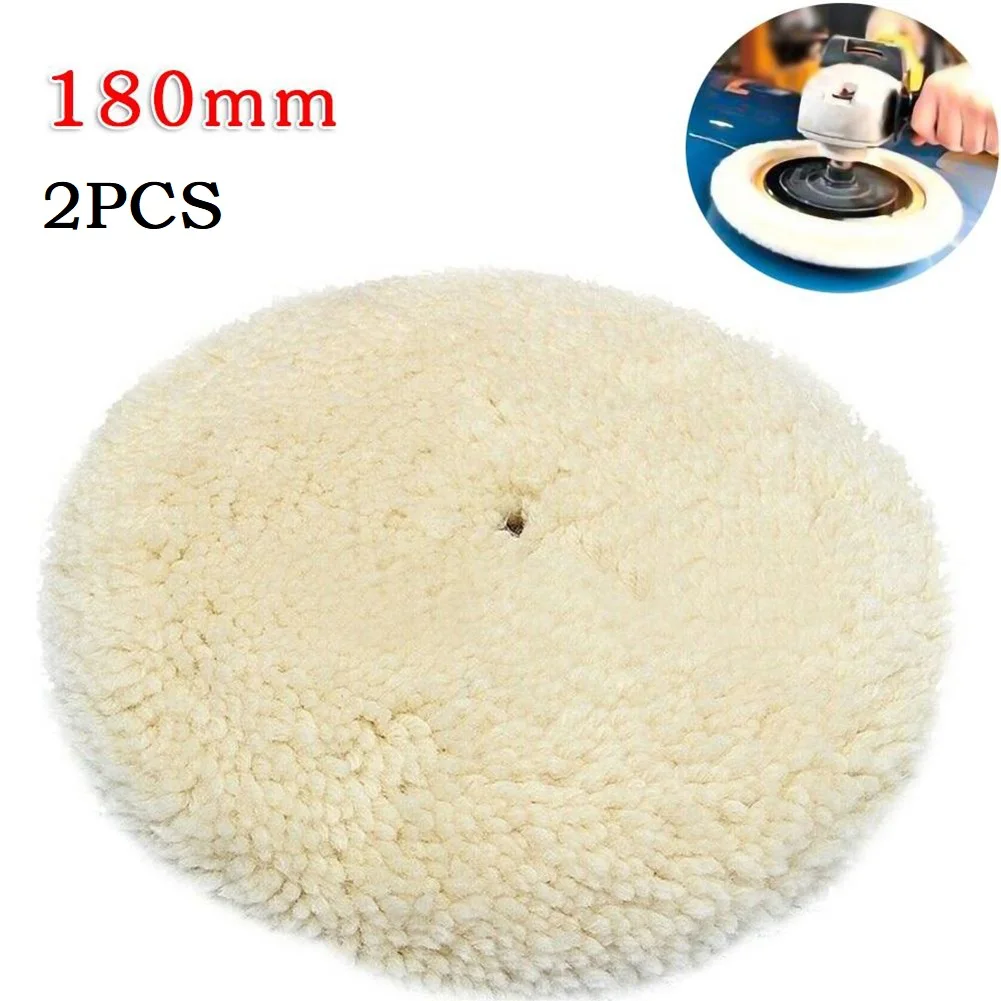 2Pcs Soft Wool Polishing Wheel Grinding Bonnet Pad 180mm For Furniture Car Cleaning Pneumatic Electric Polishing Machine Tools
2Pcs Soft Wool Polishing Wheel Grinding Bonnet Pad 180mm For Furniture Car Cleaning Pneumatic Electric Polishing Machine Tools