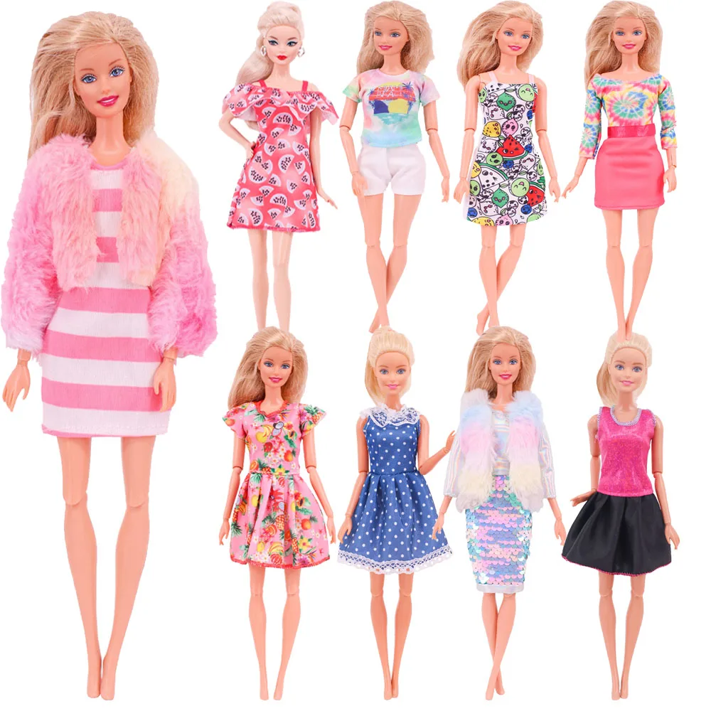 Doll Dress 11.8inch Fashion Small Floral For Barbies Clothing Accessories 30CM Doll Dress Party Beautiful Girl's Birthday Gift
Doll Dress 11.8inch Fashion Small Floral For Barbies Clothing Accessories 30CM Doll Dress Party Beautiful Girl's Birthday Gift